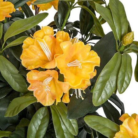 40 Inch Outdoor Polyblend Uv Flowering Rhododendron Bush | Purple, Pink Or Yellow