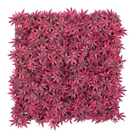 20 Inch X 20 Inch X 1.5 Inch Polyblend Japanese Maple Wall Mat | Green Or Burgundy