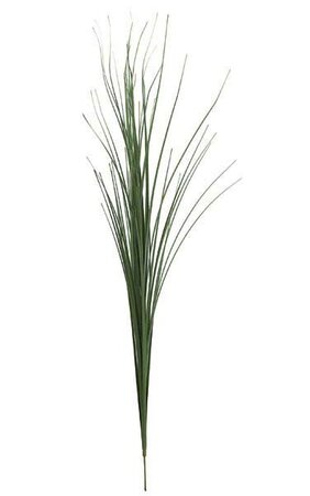 39 inches PVC Onion Grass Fire Retardant - 56 Blades - Thick Stemmed - Green