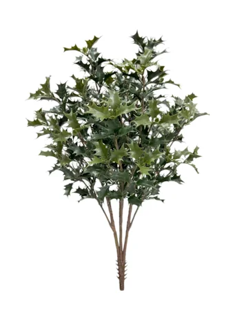 Polyblend Outdoor Holly Leaf Bush | 2 Sizes