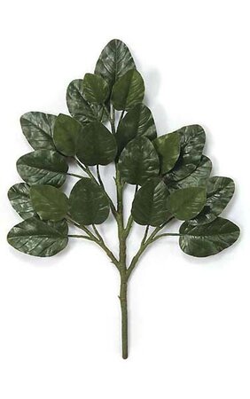 28" Outdoor UV Rated Banyan Branch - 21 Leaves - Green