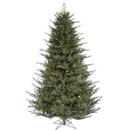 7.5 feet x 64 inches unlit Itasca Italian Fraser Artificial Christmas Tree featuring 2454 PE/PVC tips