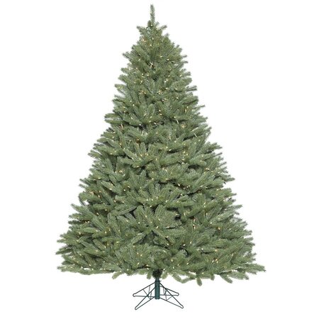 7.5 feet x 65 feet Colorado Spruce Artificial Christmas Tree, featuring 2538 PVC/PE Molded Tips, and 1250 Clear Dura-Lit UL Lights.