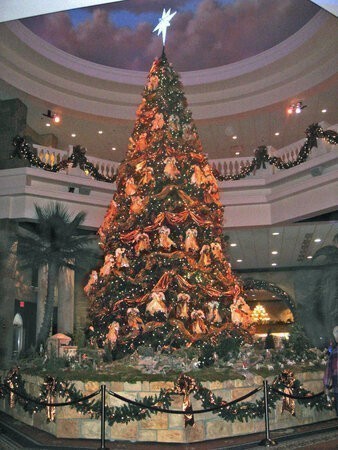 30 Foot Indoor/Outdoor Pine Tower Tree with LED Lights | Now Now! | Call For Best Pricing!