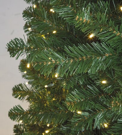 Pvc Breckenridge Pine Tower Trees | Indoor/Outdoor Commercial Trees | 12 Feet, 14 Feet, 16 Feet, ...