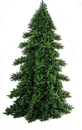 OREGON FIR PANEL CHRISTMAS TREE WITH LED LIGHTS | 12 FT., 16 FT., 20 FT. TALL