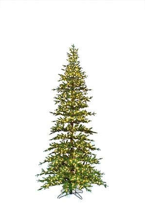 SLIM HARTFORD PINE TREES WITH 3MM MICRO LED LIGHTS | 5 FT., 7.5 FT., 9 FT., OR 12 FT. TALL