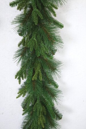 9' UV Ledgemere Mixed Pine Garland