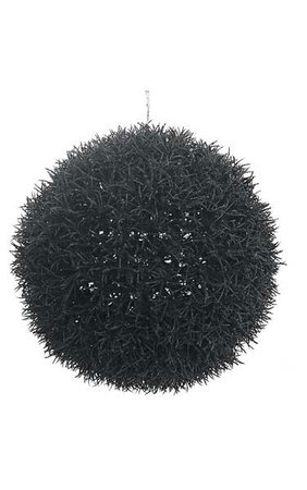 10" Plastic Glittered Ball