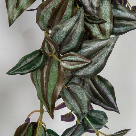 Earthflora's FIRE RETARDANT / Outdoor UV Resistance  36 Inch Hanging Wandering Jew Bush