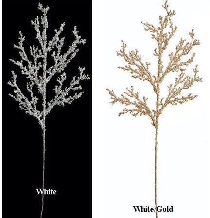 Custom Made  Ice Tree - Natural Trunk - Select color comes in white, White Gold , Red, Green or P...