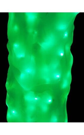 7.5' Ice Tree - 2592 Multi-Color 3mm LED Lights - 7 Colors - Shapeable Branches - Adaptor Included Control Box and 2 Remotes