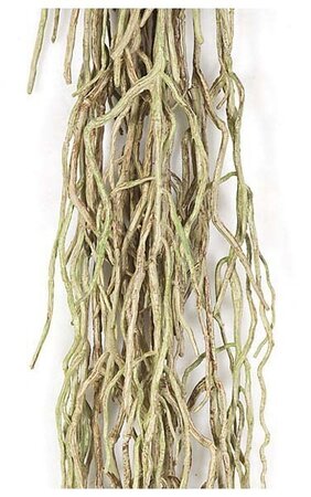 40" Plastic Orchid Root - Grey/Green/Brown