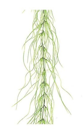 6' Plastic Lily Grass Garland - Tutone Green