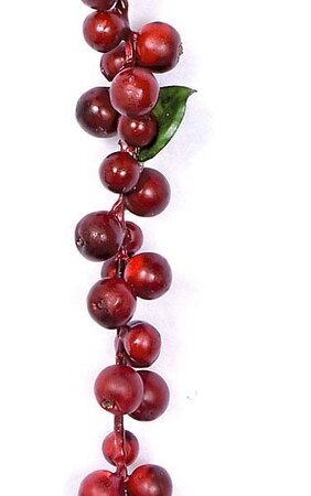 9' Berry Garland Burgundy