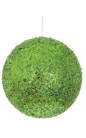 Sequined/Beaded Ball Green