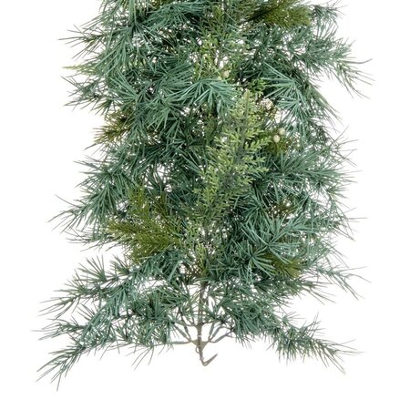 6' X 14" Mixed Fern Cedar Garland