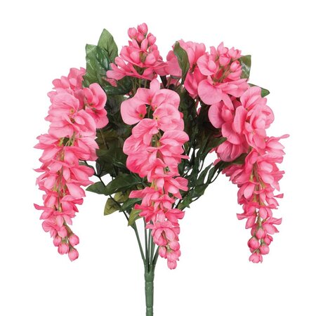 19" Wisteria Bush-Pink