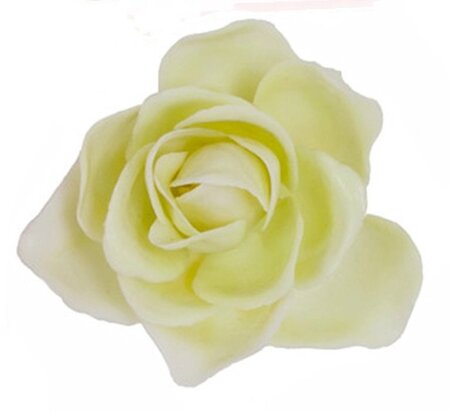 REPLACEMENT GARDENIA FLOWER HEAD | SMALL OR LARGE | RED COLOR OR WHITE COLOR