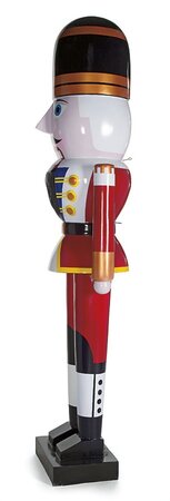 8 Foot Life-Like Fiberglass Nutcracker In 2 Colors