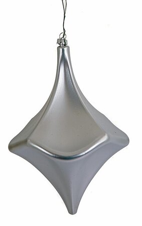 8 INCH MATTE TRUMPET FINIAL | RED, GREEN, BLUE, GOLD, SILVER, BURGUNDY, OR BLACK