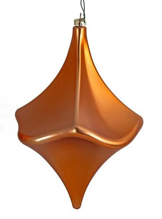 8 INCH MATTE TRUMPET FINIAL | RED, GREEN, BLUE, GOLD, SILVER, BURGUNDY, OR BLACK