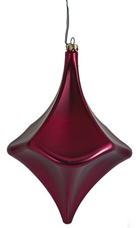 8 INCH MATTE TRUMPET FINIAL | RED, GREEN, BLUE, GOLD, SILVER, BURGUNDY, OR BLACK