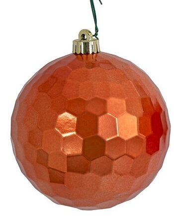 COPPER HONEYCOMB BALL ORNAMENT | 5 INCH OR 6 INCH SIZES
