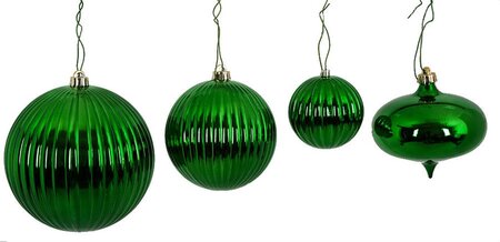 Fire Retardant Reflective Pumpkin Ball Ornament In Red, Green, Champagne Gold, Or Silver