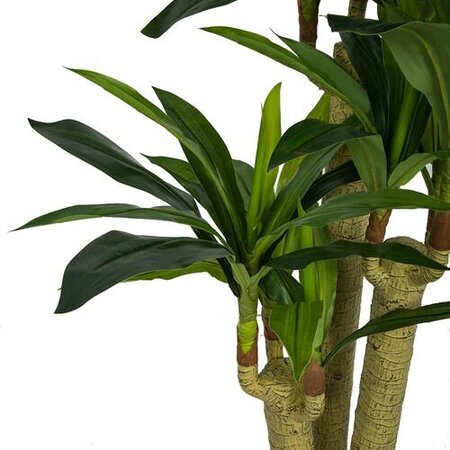 5 Foot Natural Touch Artificial Dracaena Corn Plant