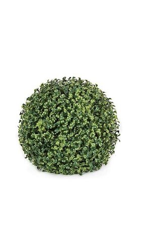 Boxwood Ball -Traditional Leaf - Tutone Green