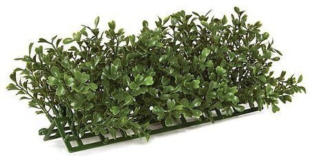 10" Long 7" Deep Plastic Boxwood Edge - Traditional Leaf - Tutone Green