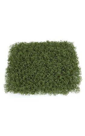 10 inches Plastic Outdoor Honey Moss Mat - 2 inches Height - Green - FIRE RETARDANT