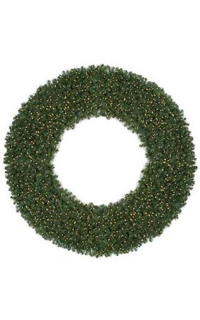 Virginia Pine Wreath - 4 Rings - 1,200 Warm White  LED Lights