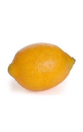 3 inches Foam Lemon - 6 pcs in a box - Yellow