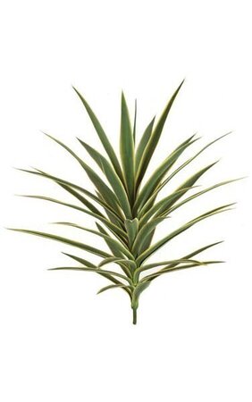 30 inches Plastic Yucca Plant - 35 Leaves***2 COLORS Burgundy or Green/Yellow