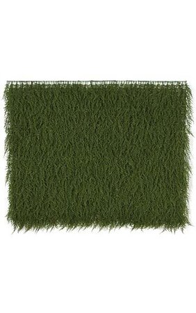 48 inches x 43 inches Plastic Outdoor Cypress Wall Mat - Forest Green - Limited UV Protection