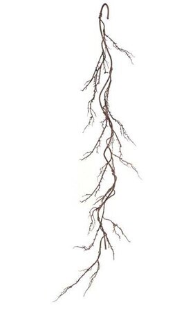 5 feet Plastic Twig Vine - Flexible - Tutone Brown