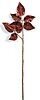 A-90025 24 inches Acrylic Rose Leaf Spray