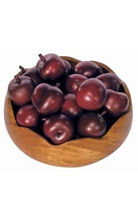 Foam Plum - 2 inches Diameter - Red Sold by the dozen 