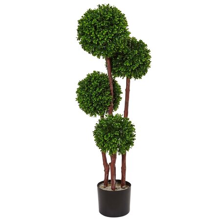 3' Boxwood Topiary Tree UV Resistant (Indoor/Outdoor)