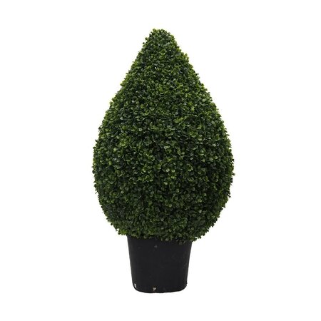 36 inches Outdoor Boxwood Teardrop Shaped In Pot