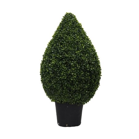 36 inches Outdoor Boxwood Teardrop Shaped In Pot