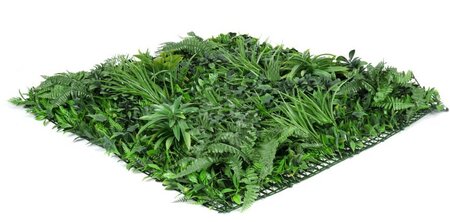 20 inches Wide  40 inches Long  Outdoor Rainforest Plastic Artificial Living Wall