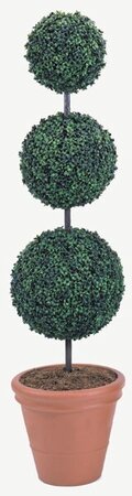 Custom Made Polyblend Boxwood Topiary Safe for Outdoor Use!