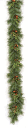 9 feet Mixed Pine Cedar / Apples/ Huckleberries Garland  Sold out for the season