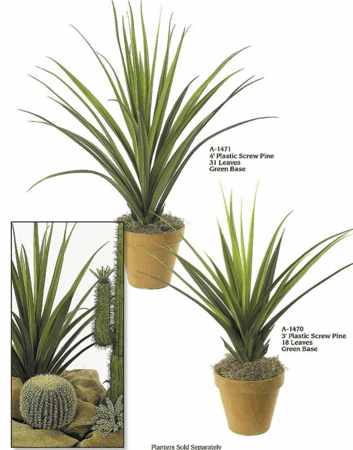 Faux Cactus Aloe Bush - Green  Comes in 36 inches and 48 inches heights