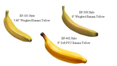 EF-181 Series 3 Style Artificial Banana's To choose From