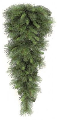34 inches Mixed Pine Teardrop - 69 Green Tips - 16 inches Width
