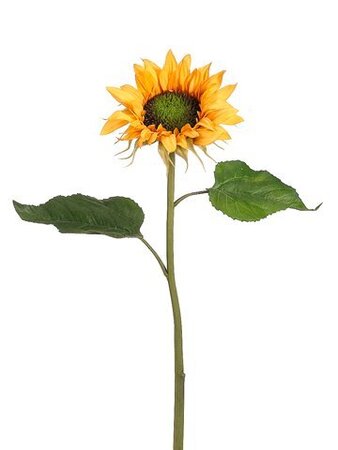 EF-125 30 inches Sunflower Spray  Yellow (Price is for a 1 Dozen Set)